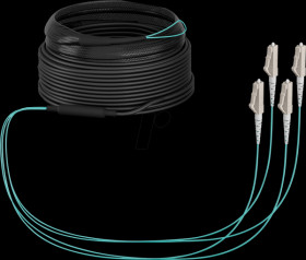 O8303S10OM3 Trunk cable, 1x4, LC, OM3, 50/125 µm, 10 m