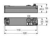 Rozdzielacz czujnik / element wykonawczy, pasywny Turck SNNE-10S-0002 6824211 1 szt.