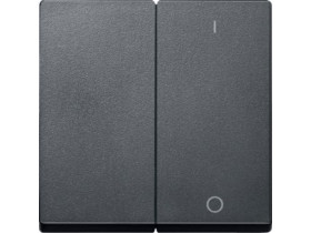 MERTEN Klawisz System M podwójny z oznaczeniem ''0/1'' antracytowy MTN312014 SCHNEIDER ELECTRIC