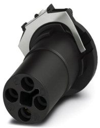 Złącze wielostykowe przemysłowe 4-pinowe M12 Montaż na kablu Gniazdo Phoenix Contact