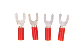 Końcówka Aparatowa Widełkowa Izolowana Knv 4-1 /100Szt./