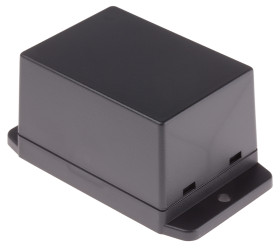 Obudowa ABS szerokość zew. 50 mm długość zew. 70 mm wys. zew. 42 mm RS PRO Czarny