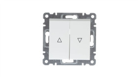 Lumina Przycisk Żaluzjowy Biały Wl0320