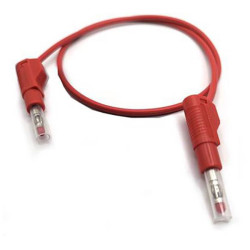 Mueller 22.451-1.5M-2 Test Lead Twin 4mm Jacks 1.5m Red