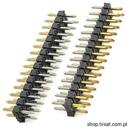 MTMM-115-03-SD120 Connector 2 x 15 Pin Gold THT SAMTEC