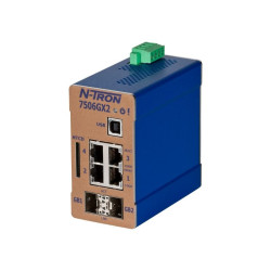 Ethernet Switch, porty RJ45: 4, Montaż na szynie DIN, 10/100/1000Mbit/s