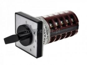 Wyłącznik 10A, 2tory, 5war ( 0-1-2-3-4-5) 48x48mm