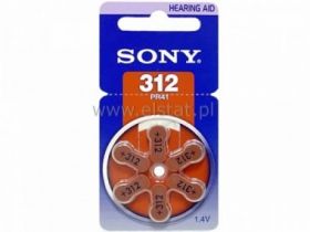 PR 312 bateria do apar. słuch. 1,4V SONY