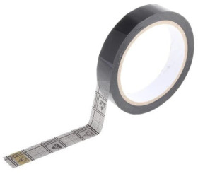 Tak Taśma zabezpieczająca ESD Nie Przezroczysty, 18mm x 36m Tak Nie, RS PRO Tak Logo Opakowanie