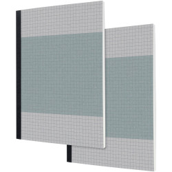 Sigel SN200 Notebook Squared Blue 100 Sheets A5 Paper Pads Labels