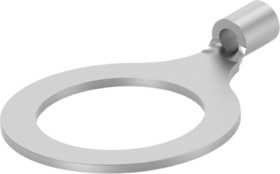 Uninsulated ring cable lug, 0.3-1.3 mm², AWG 22 to 16, 13.08 mm, M12, metal, 329966