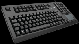 G80-11900LUMDE-2 Keyboard - USB - black - touchpad - German