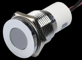 Q16F3CXXW24E Indicator LED, 24 V DC, 16 mm, wired, white/BrC