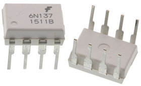 Transoptor 6N137M wyjście z bramką logiczną 1-kanałowy DC MDIP 8 onsemi