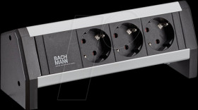902.0048 Desk power strip 3x protective contact