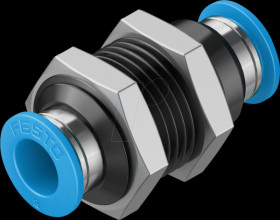 130790 Connector, Schott, hose outer diameter 8 mm &lt;&gt; diameter 8 mm