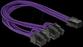 83704 PCIe 6 pin Bu &gt; 2 x 8 pin St 30 cm Delock