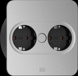 946.009 TWIST 2 2xCEE7/3 2.0m AEH silver square