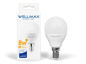 Żarówka LED 8W E14 Kulka 640 lm Ciepła 3000K SAMSUNG / GOL112C08