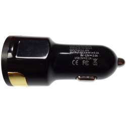 Ładowarka sam. USB 6A 2xUSB QC 12-24V 5,2A Quick Charge 3.0