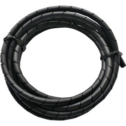BAAS KS15 Spiral Tube 4-20mm Black 1 piece for Cable Sheathing and Insulation