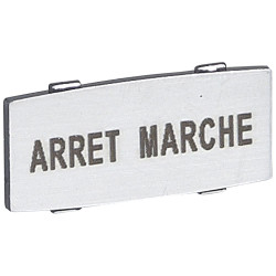 INSERT MARQUE ARRET MARCHE