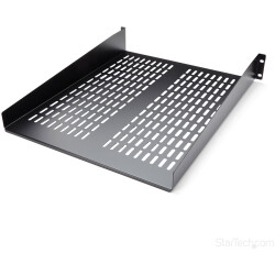 StarTech.com CABSHELF22V 2U Server Rack Shelf - Universal Vented Rack Mount Can