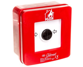 Ręczny ostrzegacz pożarowy NO-NO IP65 WP-2s ROP A 921402