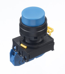 Kompletny układ przycisku SPST średnica wycięcia 22mm, montaż panelowy Idec