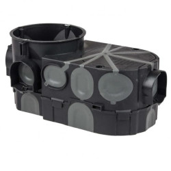 Puszka podtynkowa szeregowa do elektroniki z membranami przebiciowymi śr. 60mm wiatroszczelna E550 83112007