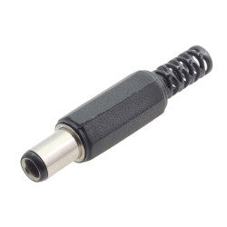 Wtyk zasilający DC 3.5/6.3 długość 9.5mm