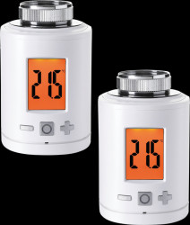 2X 13601001 Heizkörperthermostat smart, 2 Stück