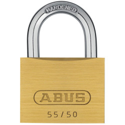 ABUS 02874 55/50mm Brass Padlock Keyed Alike 5501