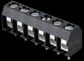 31101106 6-pin terminal strip, spacing 5.08