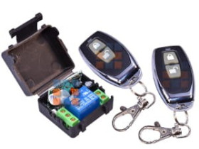 Przekaźnik sterowany radiowo + 2x pilot 433MHz