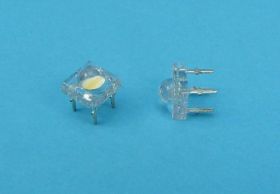 LED FLUX 5mm WHITE WARM 120ř 3cd 30mA