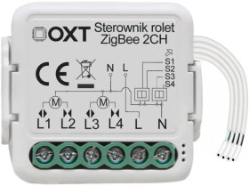 Moduł OXT mini sterownik 2 rolety ZigBee TUYA