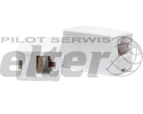 Łącznik telefoniczny GN-GN 6p6c podwójne gniazdo