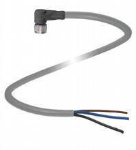 Pepperl+Fuchs 240800-0003 Gniazdo kablowe V3-WM-BK5M-PVC-U, piny: 3, 5.00 m, 1 szt.