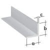 KR40x40_4/1000mm Kątownik równoramienny aluminiowy 40x40 mm - grubość: 4.0 mm - długość: 1000mm - WYSYŁKA TYLKO KURIEREM