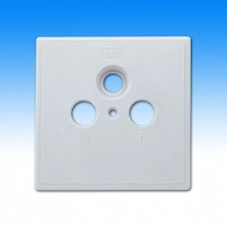 Axing SZU 2-00 Abdeckplatte 3-Loch, 80x80 mm