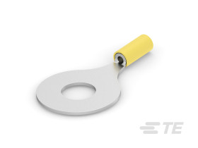 Zacisk oczkowy Ø , M12 (1/2) izolowany Czarny TE Connectivity