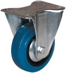 Koło samonastawne średnica kabla 80mm Płyta Guitel Hervieu 80kg wysokość całkowita 107mm