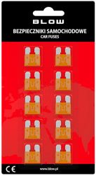 Bezpieczniki samochodowe 5A 100szt.