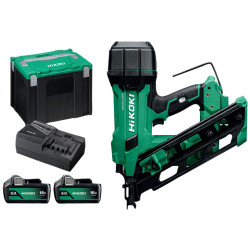 HiKOKI NR1890DCAJPZ NR1890DCAJPZ Framing Nailer 18V 2 x 5.0Ah Li-ion
