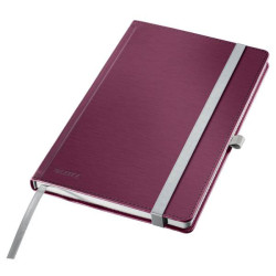 Leitz 44861028 Notebook Squared Garnet Red 80 Sheets A5