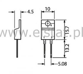 dioda impuls. BYW 29 8A 200V 35ns; TO220
