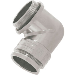 LAPP 52107820 SKINDICHT® RWV-M20x1.5 Brass Angled Screwed Gland Silver