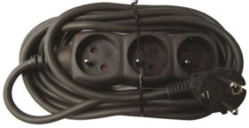 Przedłużacz 3-gniazda 250 V z/u 4m 296270