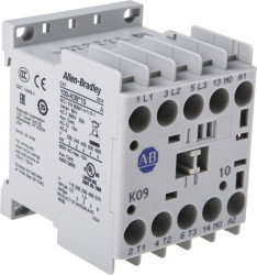 Stycznik 24 V dc Allen Bradley styki: 3 4 kW 9 A 3NO Śruba 100-K09ZJ10